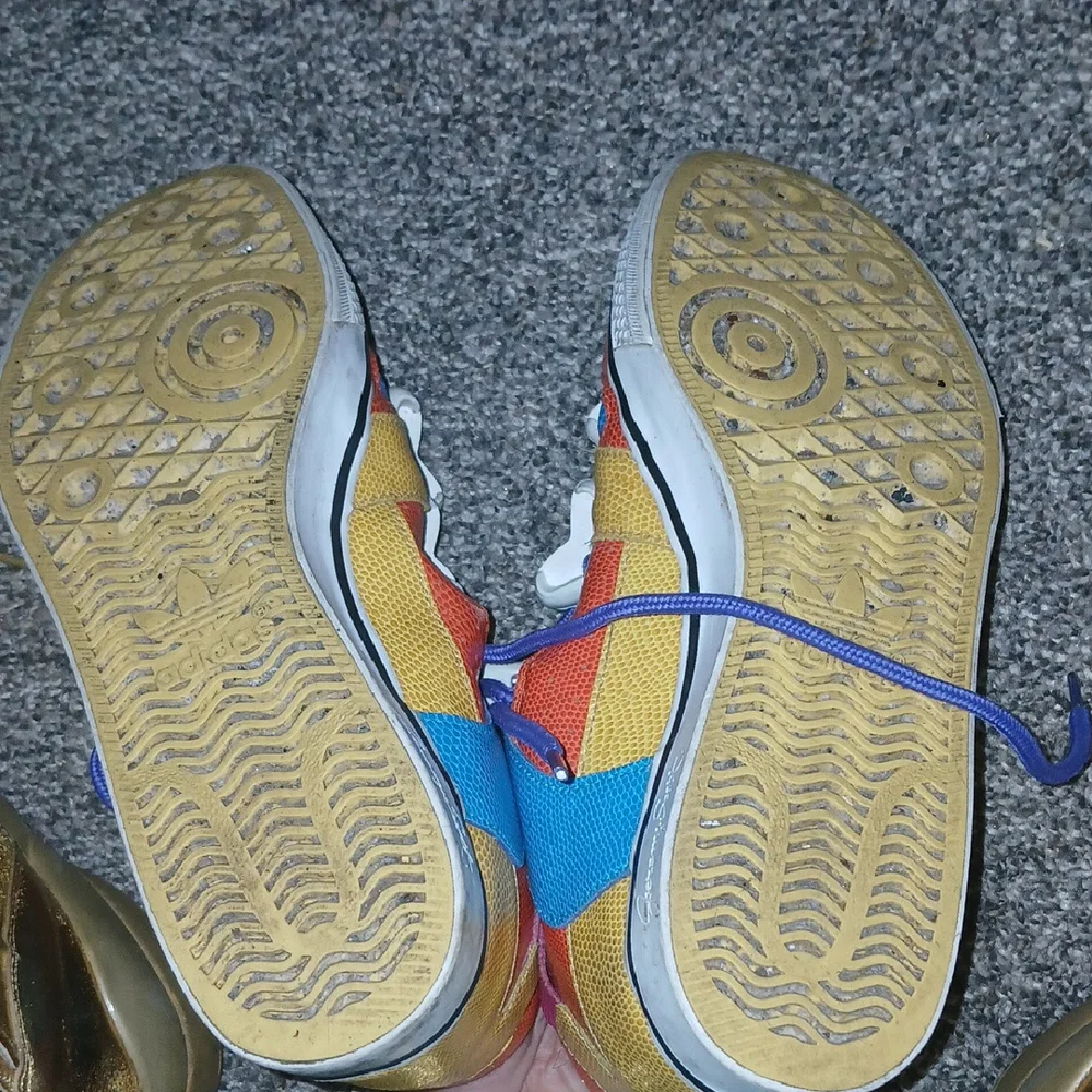 Adidas Jeremy scott Multicolor Bone Sneakers - Picture 3 of 4